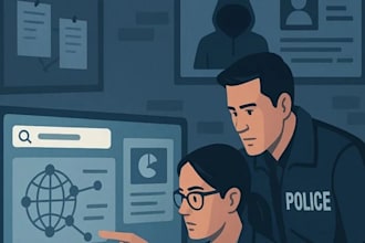 do background check, investigate social media harassment as a detective, osint