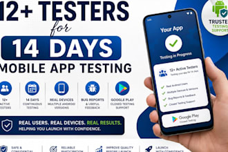 12 testers 20 testers 12 app testers mobile app 12 testers goggle play 20 tester
