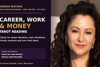 give you an in depth tarot reading for career work and money