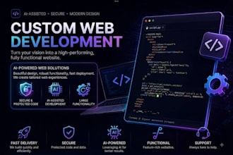 develop custom bots websites and scripts