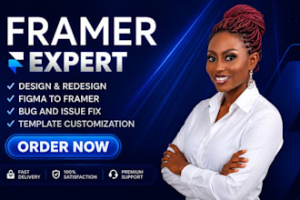 framer website develop framer website design framer developer fix framer website
