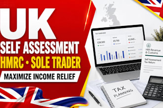 file UK self assessment tax return hmrc self employed sole trader income relief