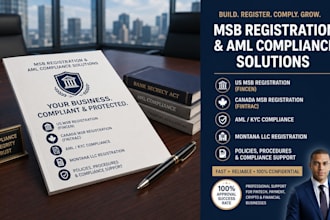 do US montana canada msb registration wit fincen aml compliance llc registration