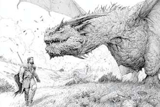 make pen and ink illustrations