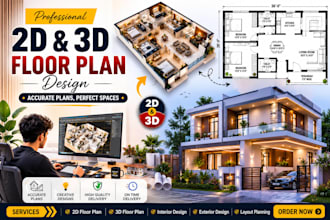design professional floor plan for your space