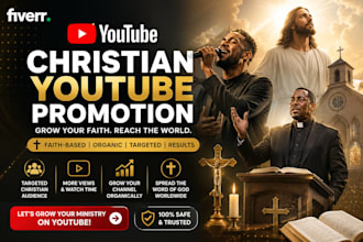 do youtube christian video and gospel music video promotion