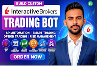 build ibkr API trading bot using interactive brokers