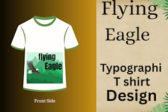 design trendy t shirt typography and quote design