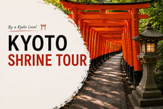 create a personalized kyoto shrine tour itinerary