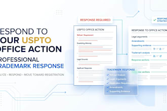 respond to your uspto trademark office action as an attorney