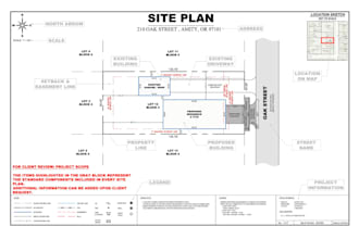 create a fast, accurate permit ready site plan