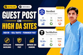 do guest post on nerdbot,com and techbullion,com