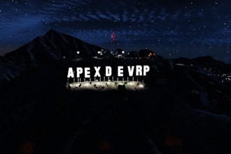 create custom fivem vinewood sign and 3d logo for gta5