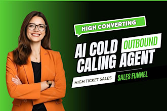 build ai cold caller for high ticket sales warm b2b lead and appointment setting