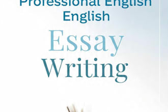 write professional english essays and academic papers