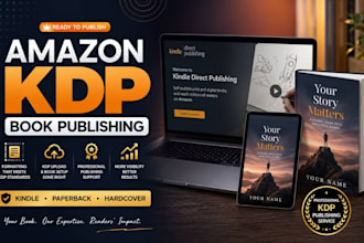 do amazon KDP book publishing, formatting and book upload, amazon kindle publish
