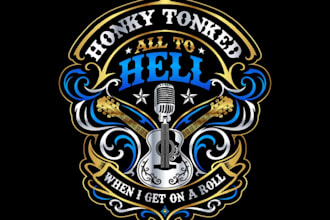 create professional and awesome music logo design