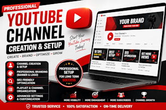 create and optimize your youtube channel for growth
