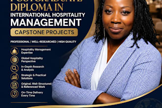 handle postgraduate diploma in international hospitality management tasks