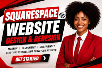 redesign squarespace website design , squarespace website , squarespace redesign