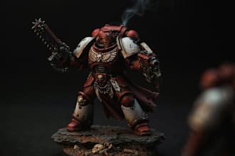 create warhammer 40k art