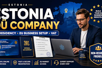 register estonia oÜ company with e residency and eu business setup