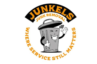 do fun junk removal service industry logo for our franchise