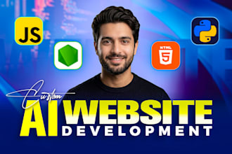 do full stack ai website development, ai web application and ai software
