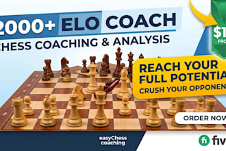 coach you till the level above 1500 elo