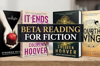 beta read your fiction novel