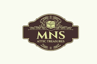 design awesome cool logo for mns attic treasures