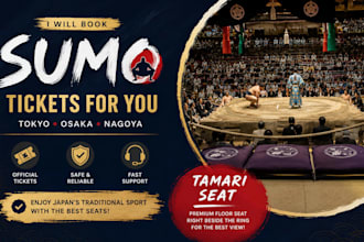 buy sumo tournament tickets in japan for you