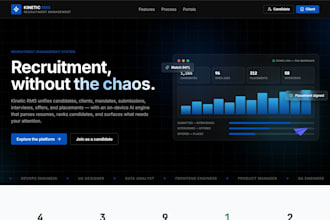 build a custom recruitment ats CRM HR management system with ai