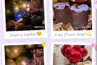 create a custom surprise website for birthday, anniversary and special moments