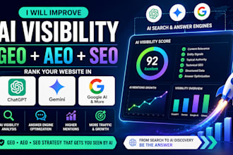 improve ai visibility with GEO aeo SEO for chatgpt gemini and google