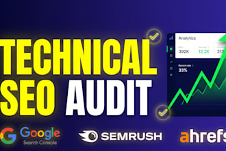 do a technical SEO audit and fix google search console errors