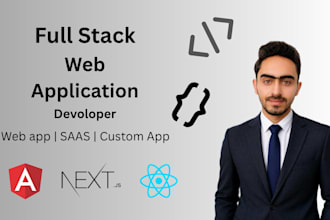 develop secure custom web application, and integrate ai using react or next js