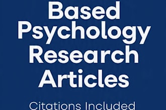 write a research based psychology article on depression and anxiety