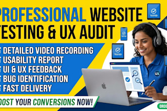 test your website for usability and user experience