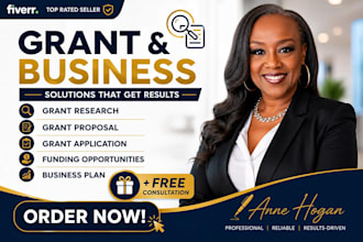 do grant proposal and application for consulting, childcare, tutoring centers