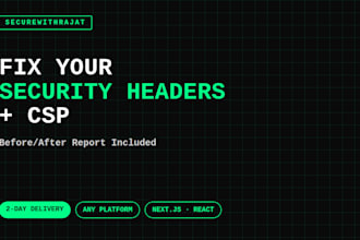fix your website security headers and csp