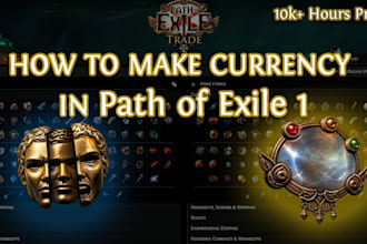 teach you how to farm currency in path of exile 1