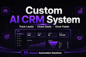 build a custom ai CRM system for your business