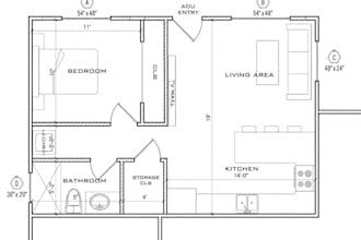 design adu garage conversion and home addition permit drawings in autocad dwgs