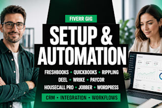 freshbooks quickbooks rippling deel wrike paycor housecall pro jobber wordpress