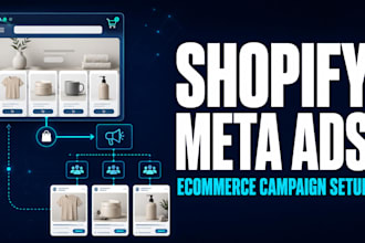 set up shopify facebook ads for ecommerce sales