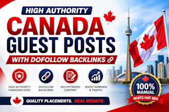 publish high authority canada guest posts with dofollow backlinks