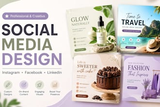 design professional social media posts in canva