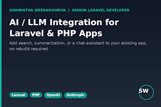 integrate ai and llm features into your laravel or PHP app