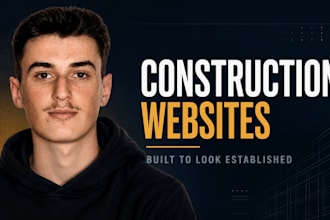 build a construction website